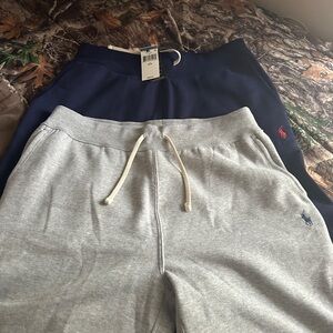 Polo shorts gray brand new $50 Blue polo shorts brand new $50
